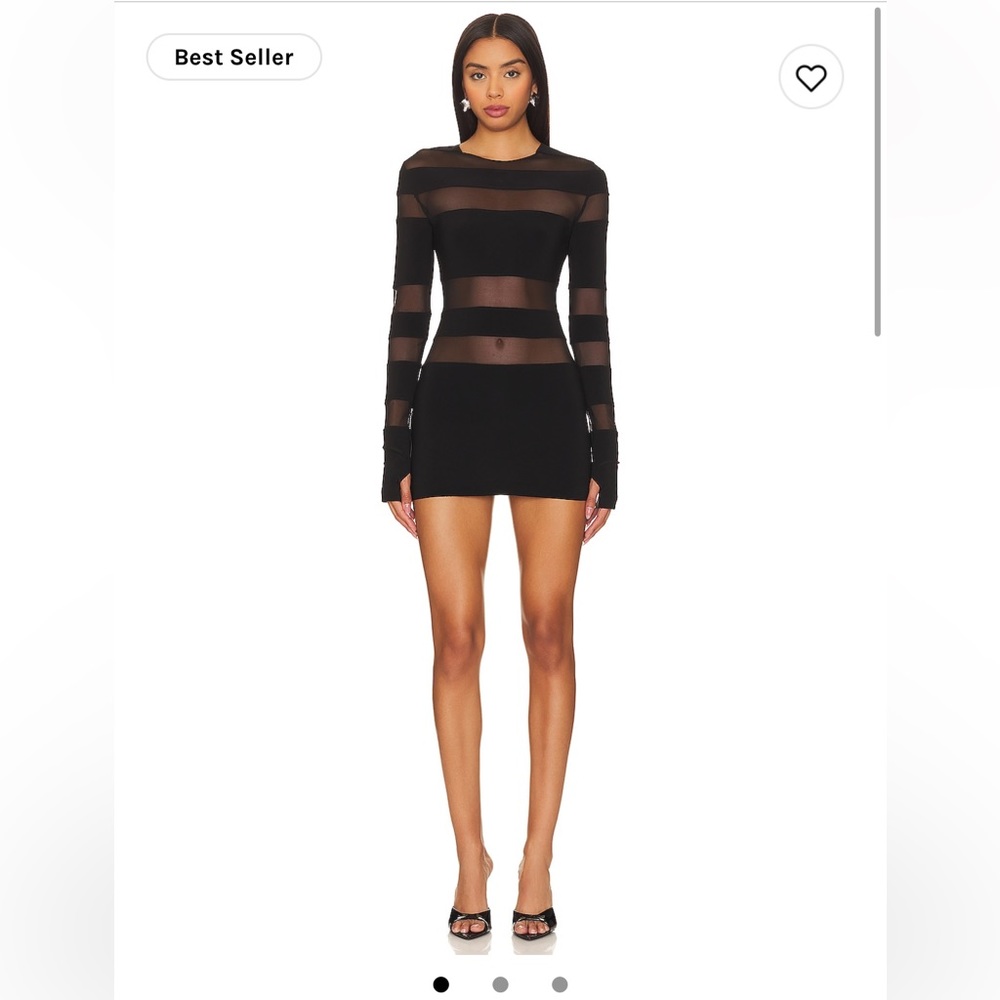Spliced Long Sleeve Pickleball Dress